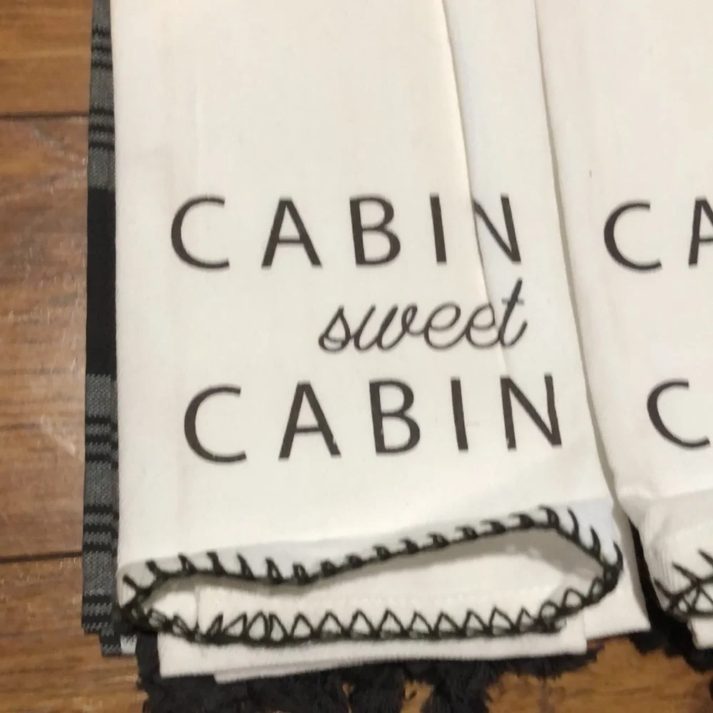 BUNDLE OF 4 DISH TOWELS 2 IN A SET TOTAL OF 8 ALL TOGETHER ! NWT! - Picture 5 of 7